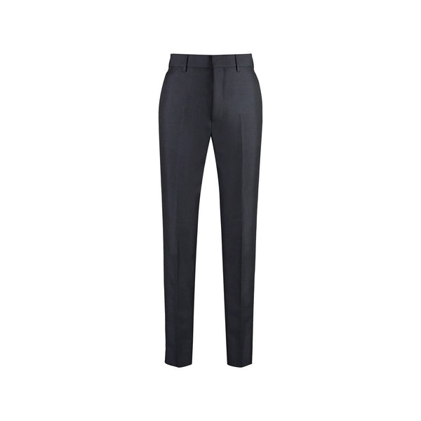 Blue Mohair Dress Pants