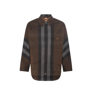 Brown Cotton Parka
