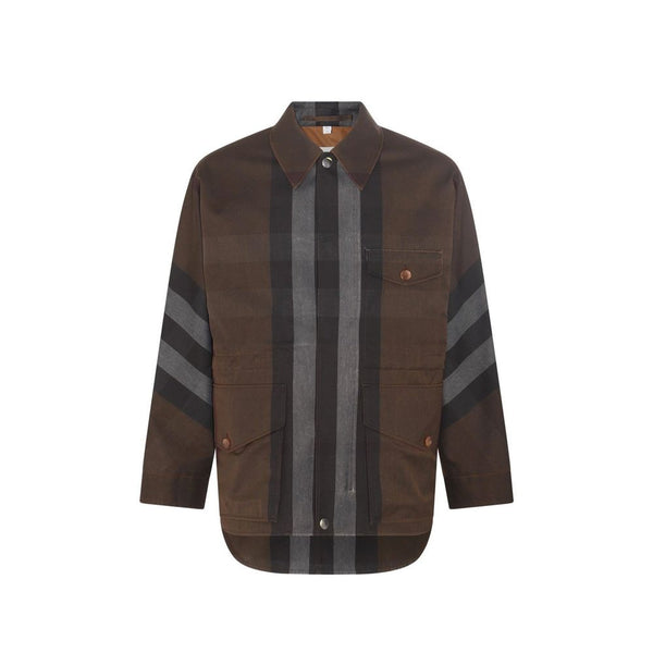 Brown Cotton Parka