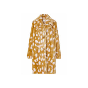 Beige Lambskin Coat