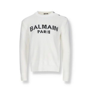 White Cotton Sweatshirt