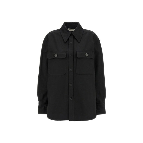 Black Denim Shirt