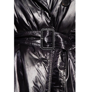 Black Polyamide Coat