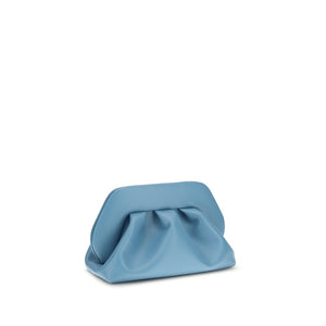 Blue Other Fibres Clutch Bag