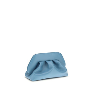 Blue Other Fibres Clutch Bag