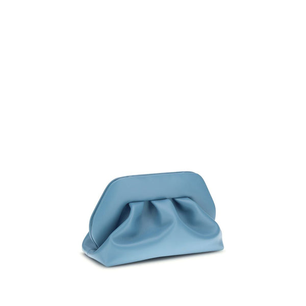 Blue Other Fibres Clutch Bag