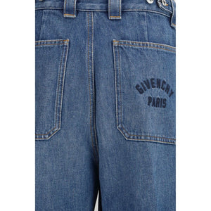 Blue Cotton Jeans Denim