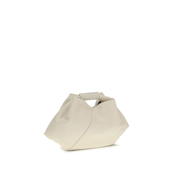 White Calf Leather Bos Taurus Handbag