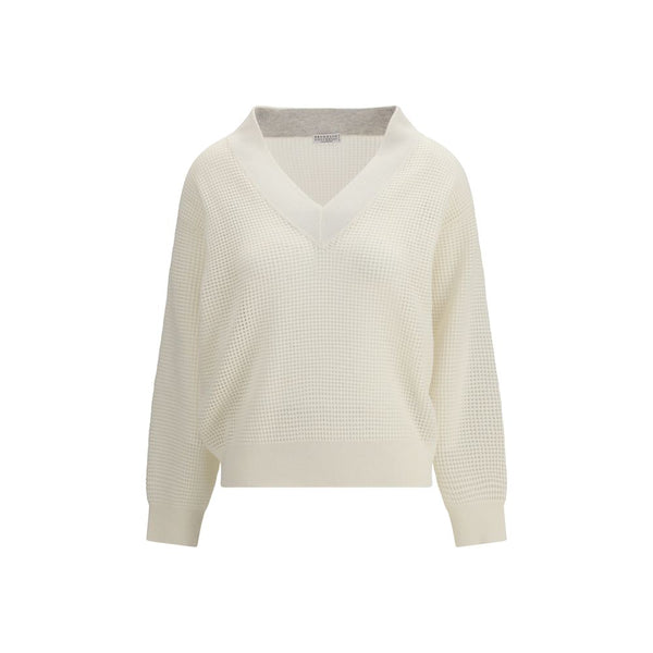 Beige Cashmere Sweater