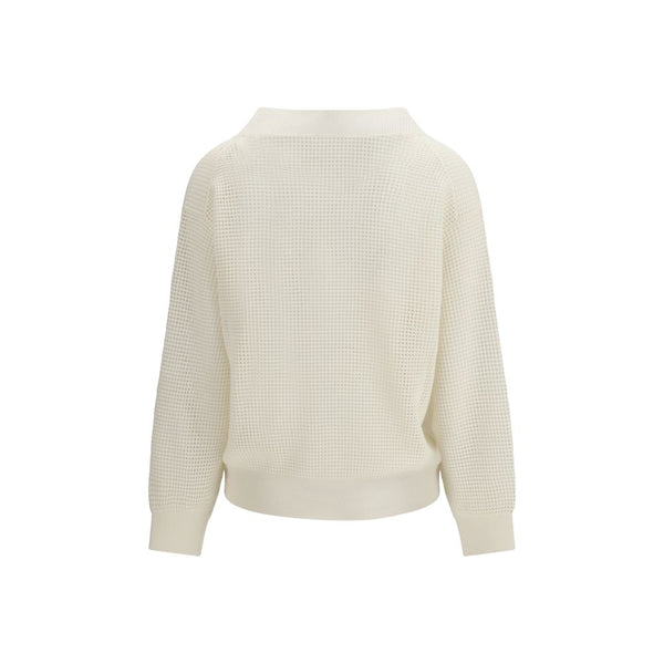 Beige Cashmere Sweater
