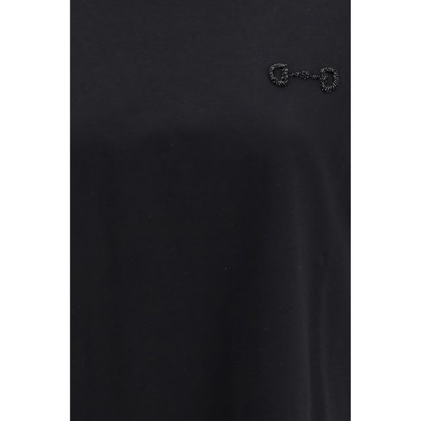 Black Cotton T-Shirt