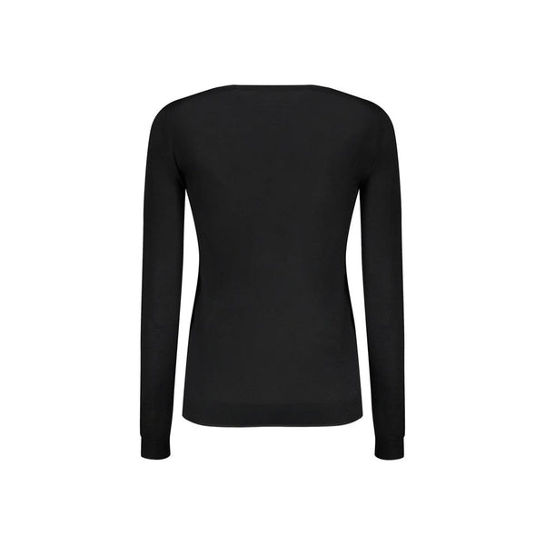 Black Virgin Wool Sweatshirt