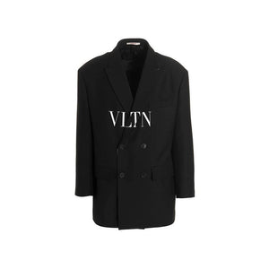 Black Silk Blazer