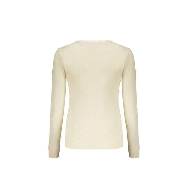 Beige Cotton Sweater
