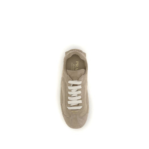 Beige Lamb Ovis Aries Aries Athletic Sneakers
