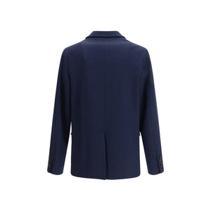 Blue Cotton Coat