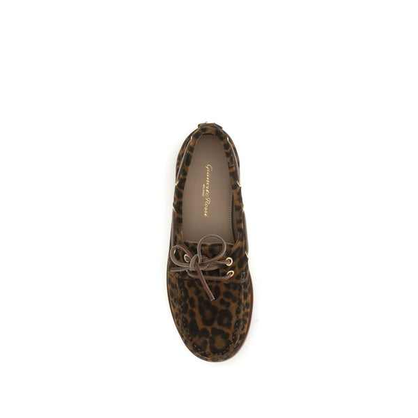 Multicolor Calf Leather Bos Taurus Slip-On Loafers