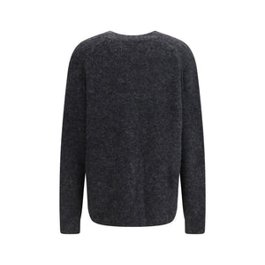 Gray Alpaca Vicugna Pacos Cardigan