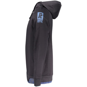 Blue Cotton Men's Sweatshirt