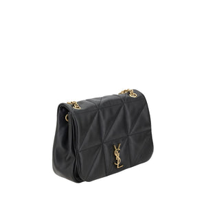 Black Calf Leather Bos Taurus Shoulder Bag
