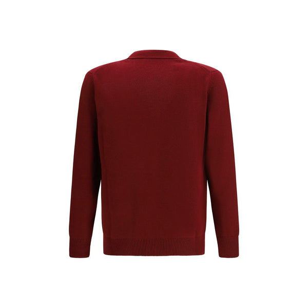Bordeaux Wool Cardigan
