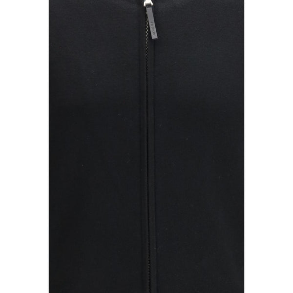 Black Wool Cardigan