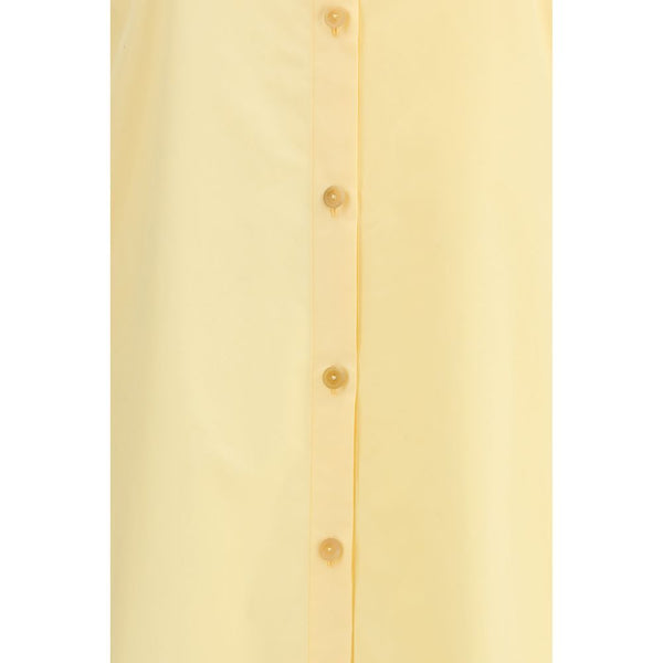 Bicolor Cotton Casual Dress