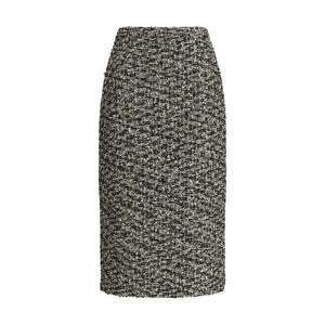 Multicolor Polyamide Midi Skirt