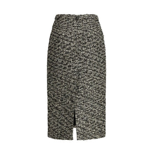 Multicolor Polyamide Midi Skirt
