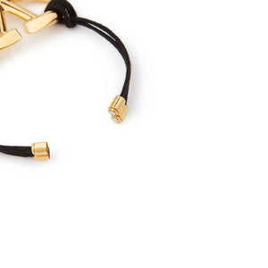 Black Cotton Bracelet