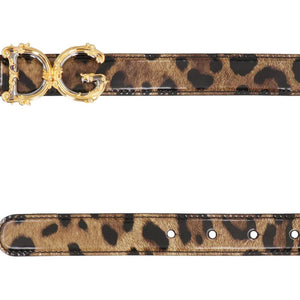 Brown Calfskin Regular Belt