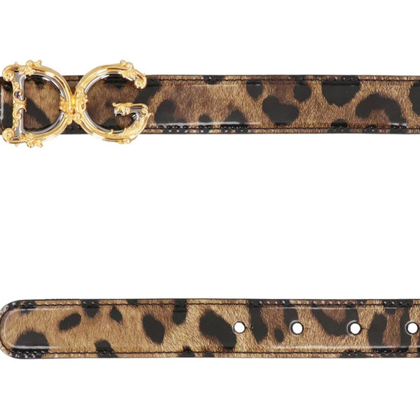 Brown Calfskin Regular Belt
