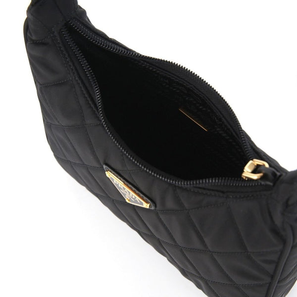 Black Nylon Shoulder Bag