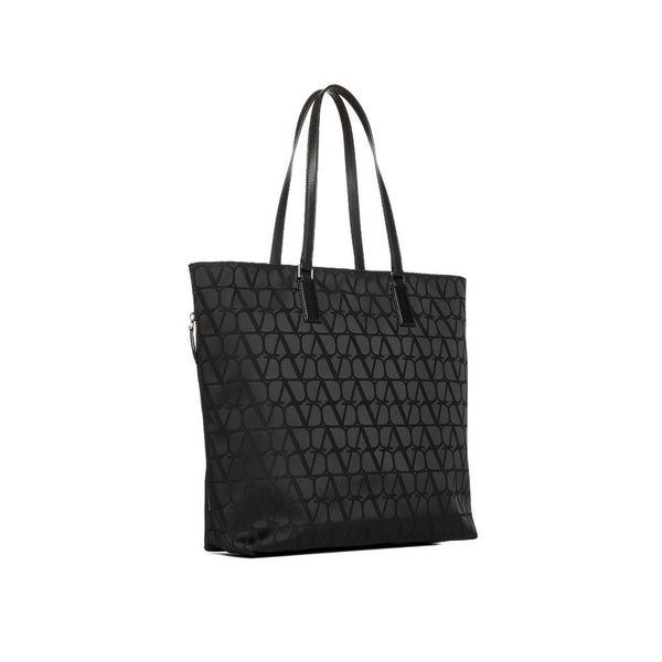 Black Cotton Tote Bag