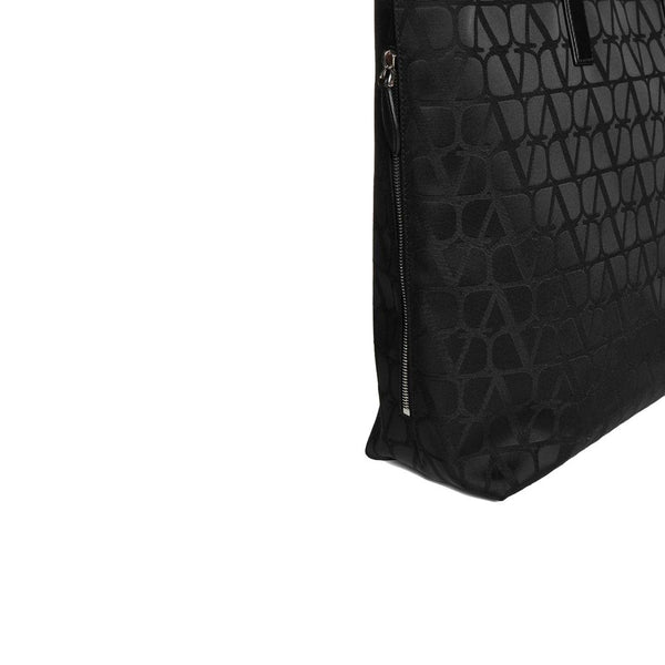 Black Cotton Tote Bag
