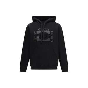 Black Cotton Sweatshirt