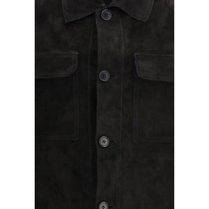 Black Calf Leather Bos Taurus Clothing