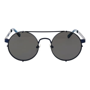 Brown Metal Sunglasses
