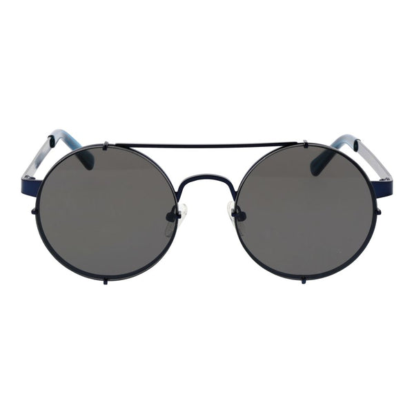 Brown Metal Sunglasses