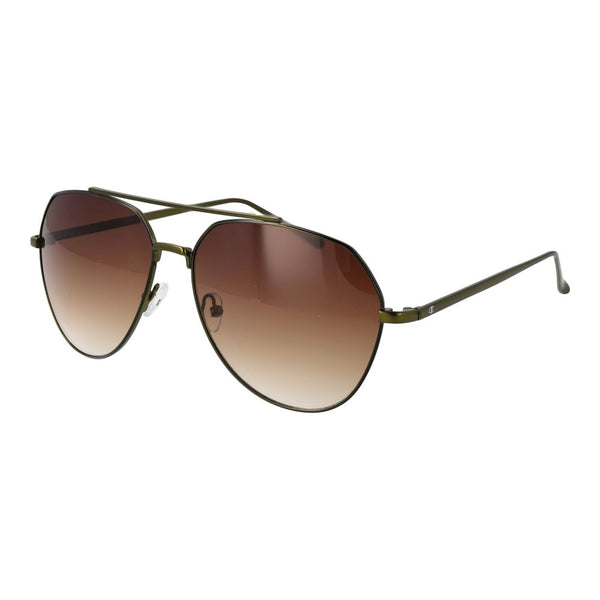 Gray Stainless Steel Sunglasses