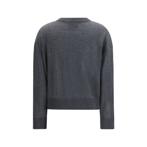 Gray Cashmere Cardigan