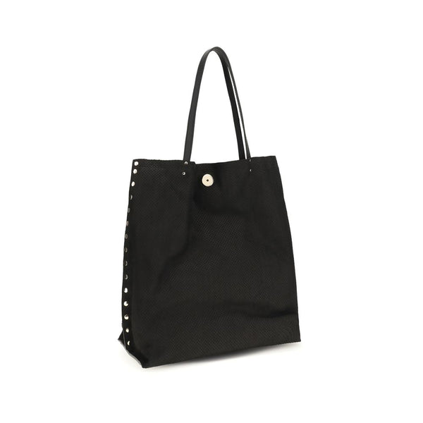Black Calf Leather Bos Taurus Shoulder Bag