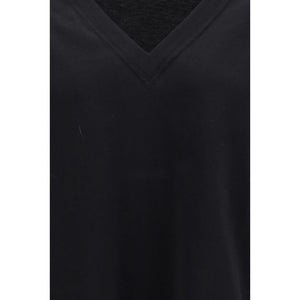 Black Cotton T-Shirt