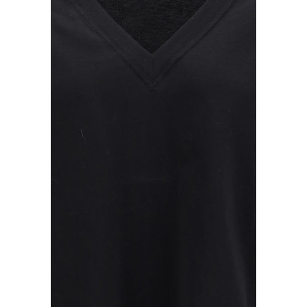Black Cotton T-Shirt