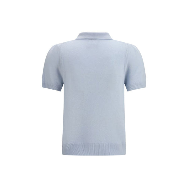 Blue Cashmere Dress Shirt