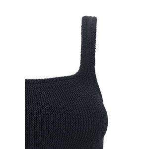 Black Polyamide Swim Briefs