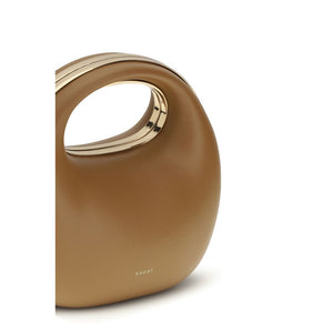 Brown Calf Leather Bos Taurus Handbag