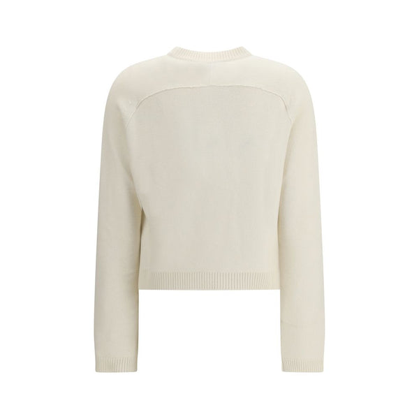 Beige Wool Cardigan
