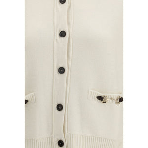 Beige Wool Cardigan