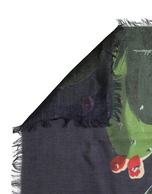 Multicolor Taormina Modal Shawl 130cm x 130cm  Men Scarf